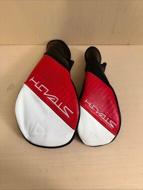 TaylorMade Red and White Golf Headcovers - Men
